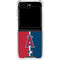 MLB Los Angeles Angels Split Galaxy Z Flip6 Clear Case